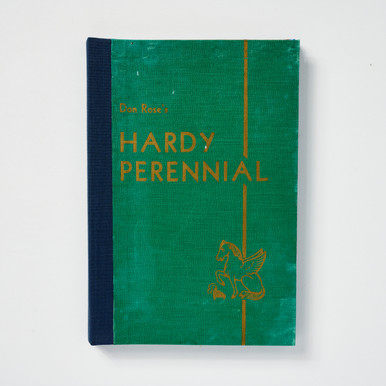 Hardy Perennial Yellow Pad Folio 5" x 8" by BookGrrl Bindery