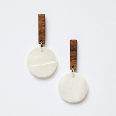 Luna Pearl Earrings by Naisha Tyler