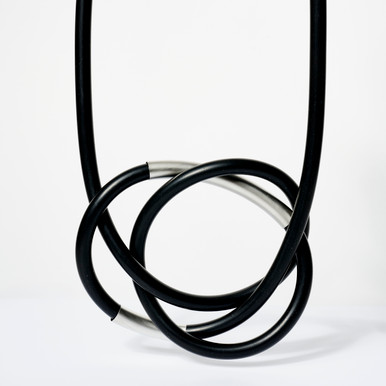 Infini Rubber Knot Necklace