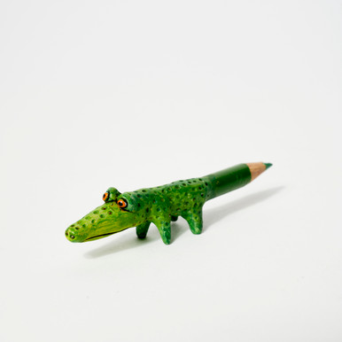 Alligator Pencil Creature by Mary-Lynne Moffatt