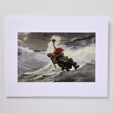 Homer The Life Line 11" x 14" Archival Print