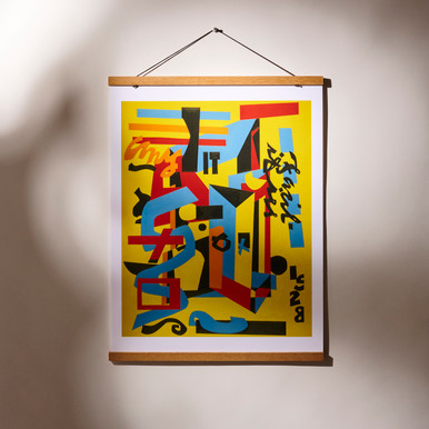 Davis Something on the Eight Ball 18" x 24" Archival Poster