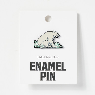 Raleigh Chilly Observation Enamel Pin