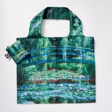Monet Japanese Footbridge Eco Shopper Tote