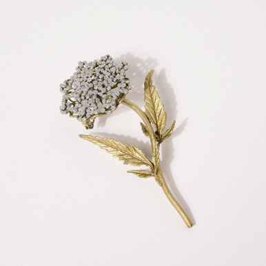 Bronze Queen Anne's Lace Brooch