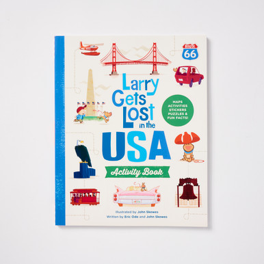Larry Gets Lost in the USA Activity Book