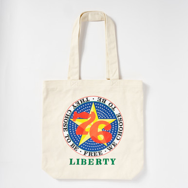 Robert Indiana Liberty '76 Tote Bag