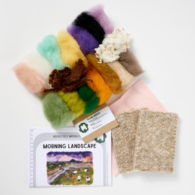 Morning Landscape Needle Felt Kit
