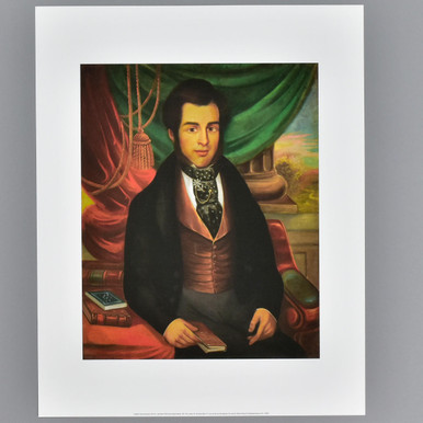 Street:  Portrait of Hiram Charles Montier 16" x 20" Archival Poster