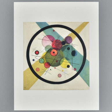 Kandinsky: Circles in a Circle 22" x 28" Archival Poster