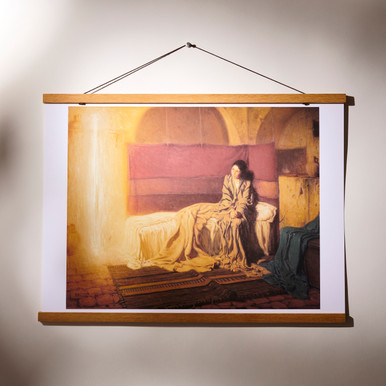 Tanner: The Annunciation, 1898 18" x 24" Archival Poster