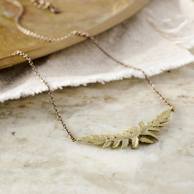 Dainty Fern Necklace