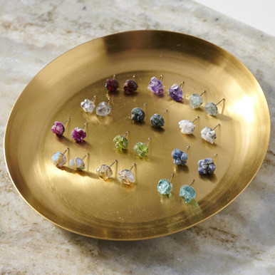 Birthstone Mini Stud Earrings by Geauxd