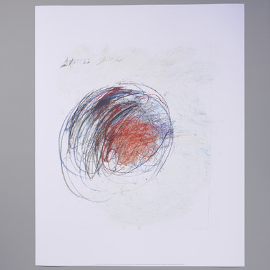 Twombly: Fifty Days at Iliam: Shield of Achilles, 1978 18" x 24" Archival Poster
