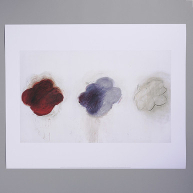 Twombly: Fifty Days at Iliam: Shades of Achilles, Patroclus, and Hector, 1978 18" x 24" Archival Poster