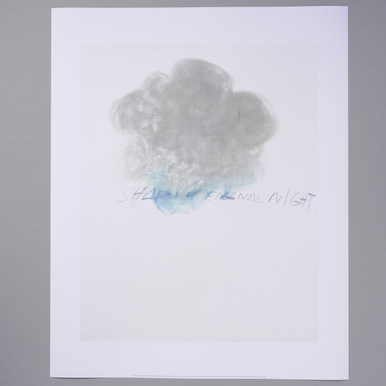 Twombly: Fifty Days at Iliam: Shades of Eternal Night, 1978 18" x 24" Archival Poster