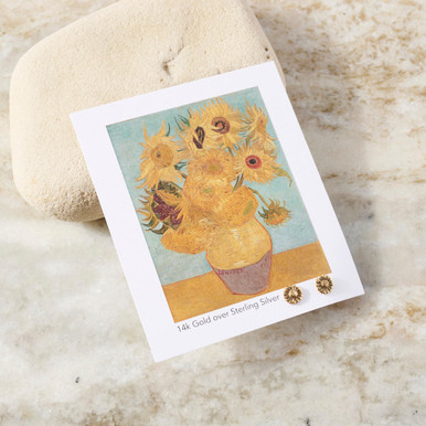 Van Gogh Sunflowers Earrings