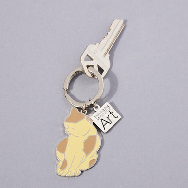 Yoshitoshi Cat Keychain