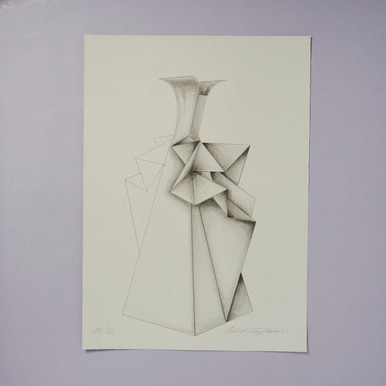 Capucci Allanite 2011 Fashion Illustration Print