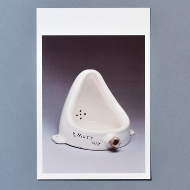 Marcel Duchamp Fountain 4" x 6" Postcard