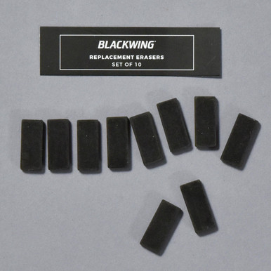 Blackwing Eraser  Replacements:  Black