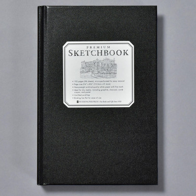 Premium Black Paper Sketchbook - Philadelphia Museum Of Art
