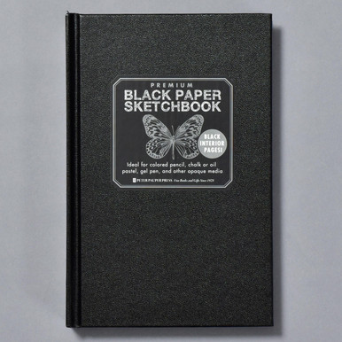 Premium Black Paper Sketchbook
