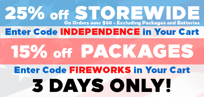 25% Off Storewide or 15% Off Packages