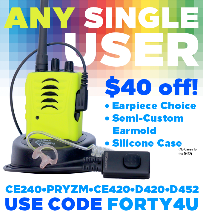 Single User Pack for Price of Radio