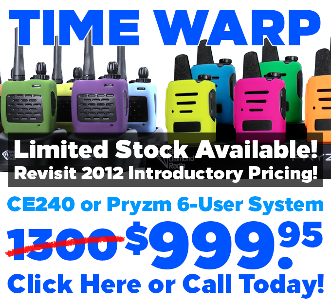 $999.95 6-User CE240 or Pryzm