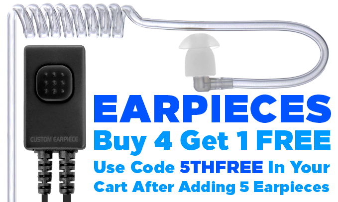 Buy 4 Earpieces Get 1 Free with Code 5THFREE