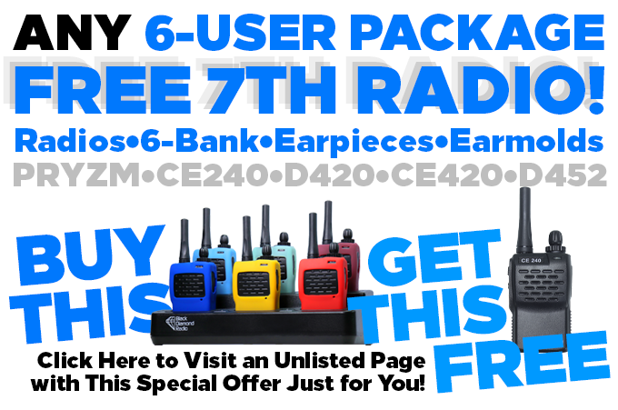 Free 7th Radio w/6-User System