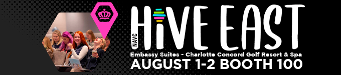 We'll be at HiVE East - Booth 304