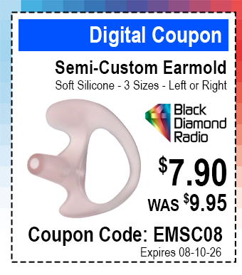 $7.90 for Semi-Custom Earmolds with code EMSC08