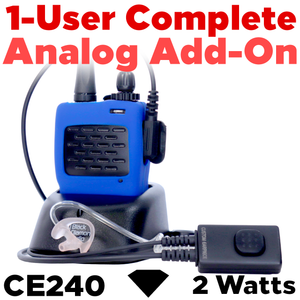 CE240 Analog Two-Way Radio Single User Pack CE240 Analog Two-Way Radio Single User Pack