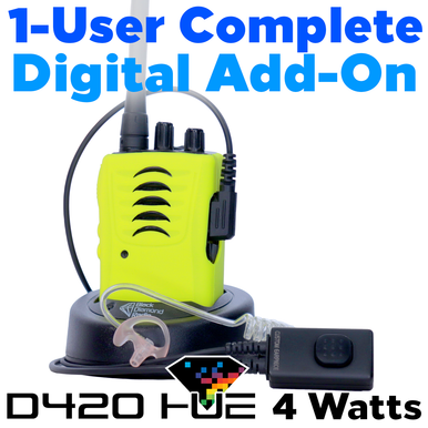 D420 Hue Digital Two-Way Radio Single User Pack
