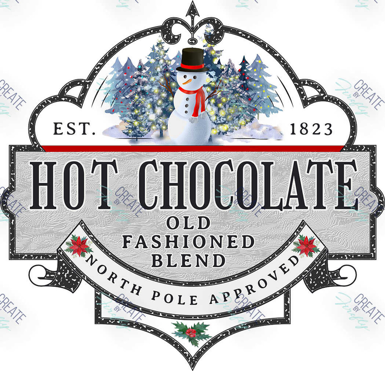 Hot Chocolate Label - Create by Firefly hot-chocolate-label-create-by-firefly