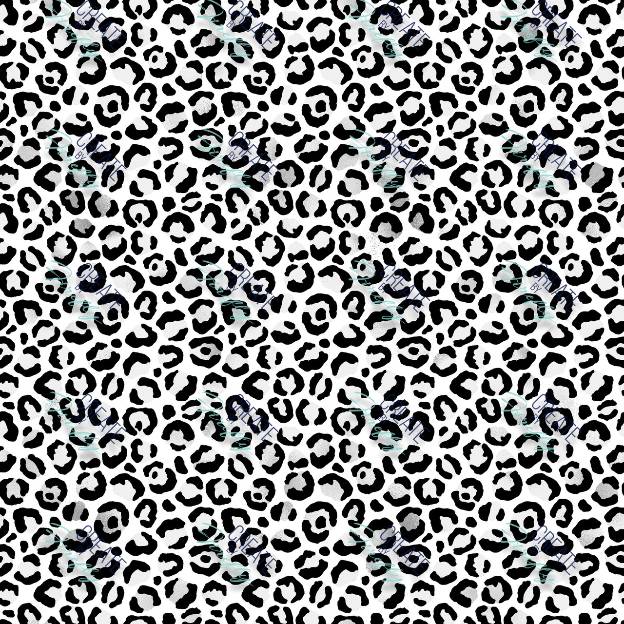 Brown Cow Spots Patterned Vinyl Sheet