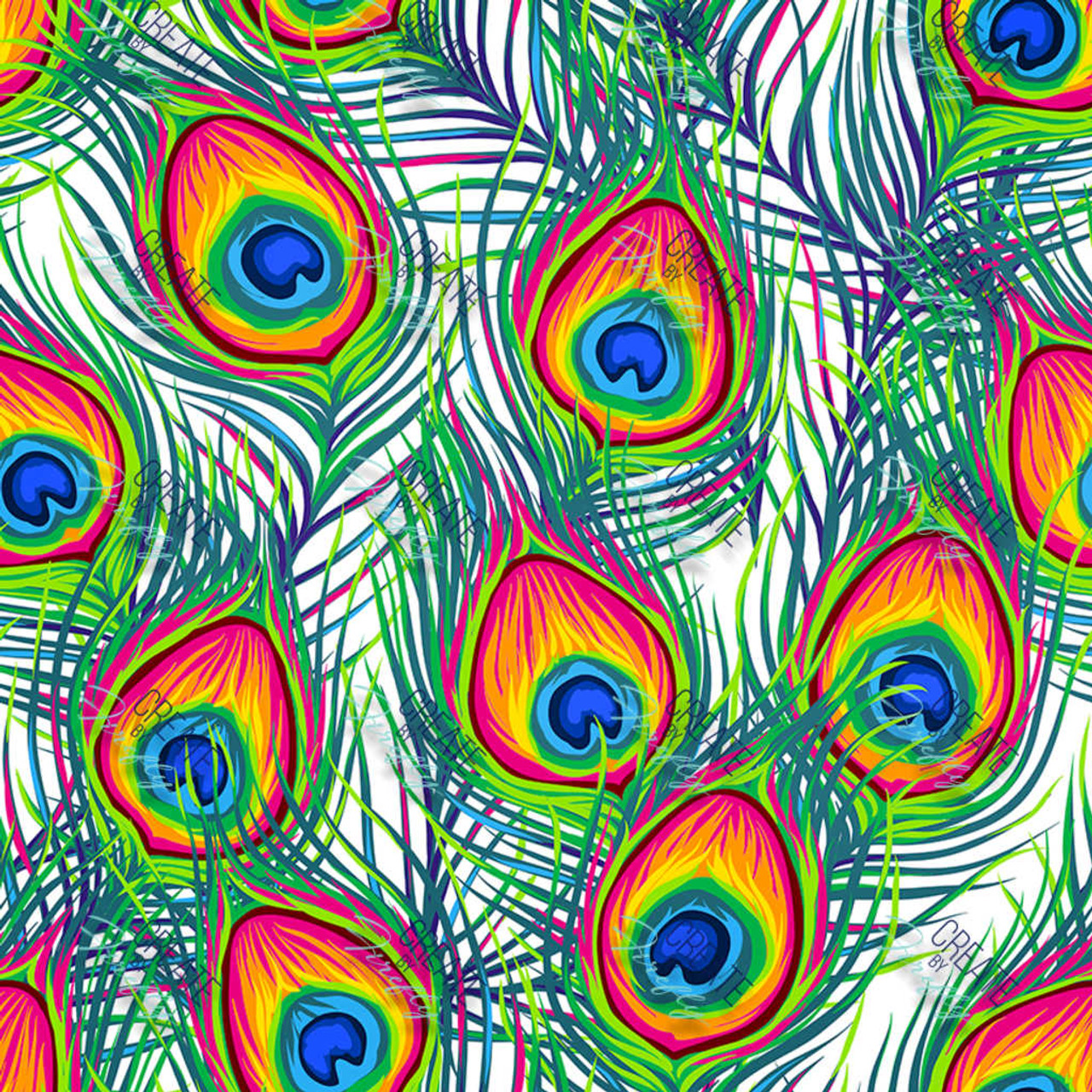 Peacock Feathers - Large Print - Create by Firefly peacock-feathers-large-print-create-by-firefly
