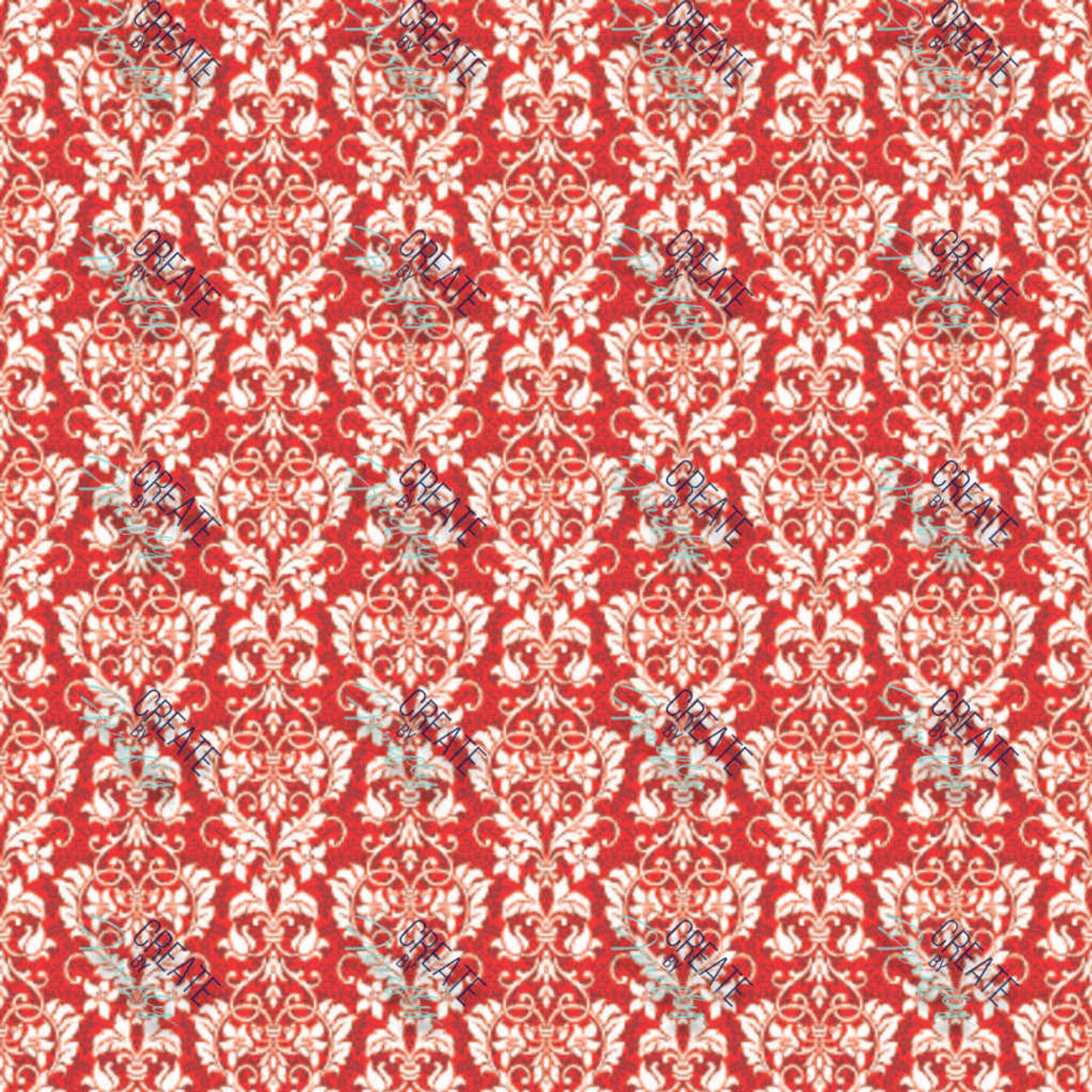 red damask wallpaper