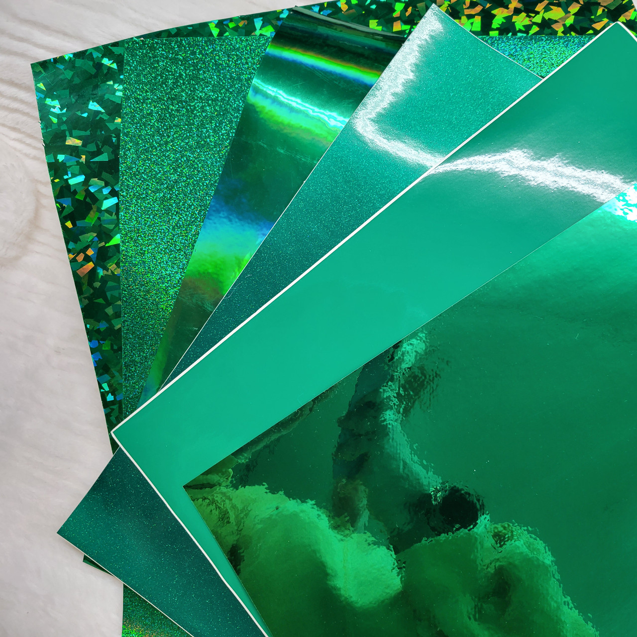 Emerald Green - Adhesive Vinyl Sheets - Create by Firefly