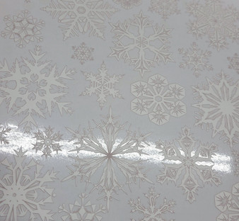 Old Fashioned Snowflakes -  Pattern Vinyl