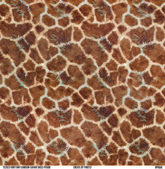 Giraffe- Safari Skies