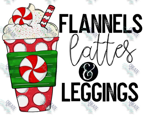 Flannels, Lattes & Leggings - Drink Cup