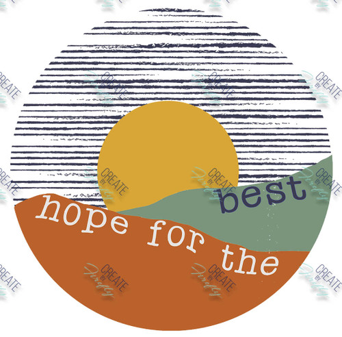 Universal Decal - Hope for the Best