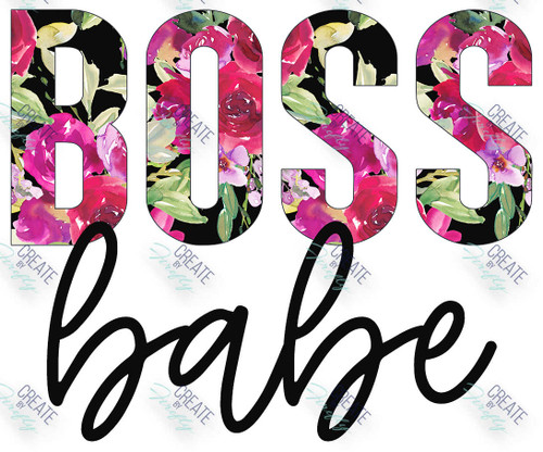 Universal Decal - BOSS BABE