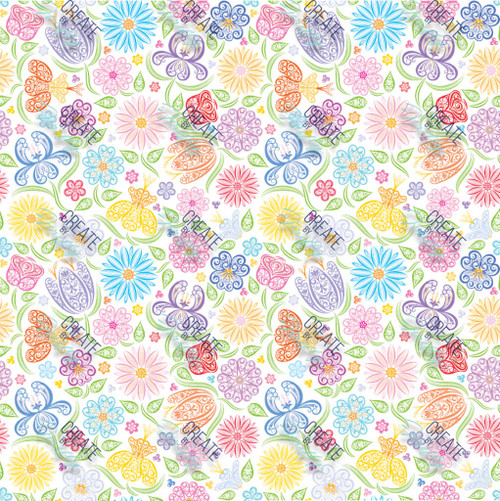 Tulip Swirl Floral