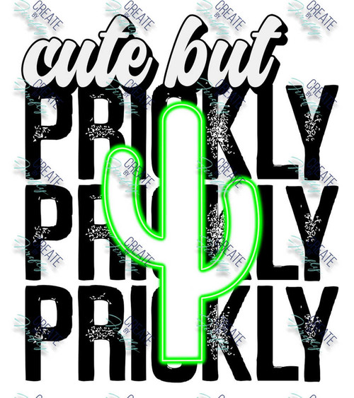 Cute but Prickly - Universal Decal