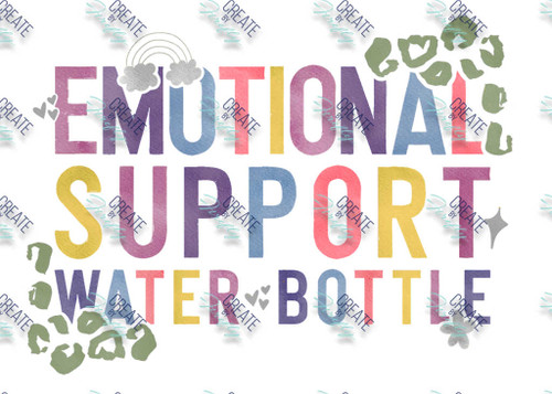 Emotional Support Water Bottle