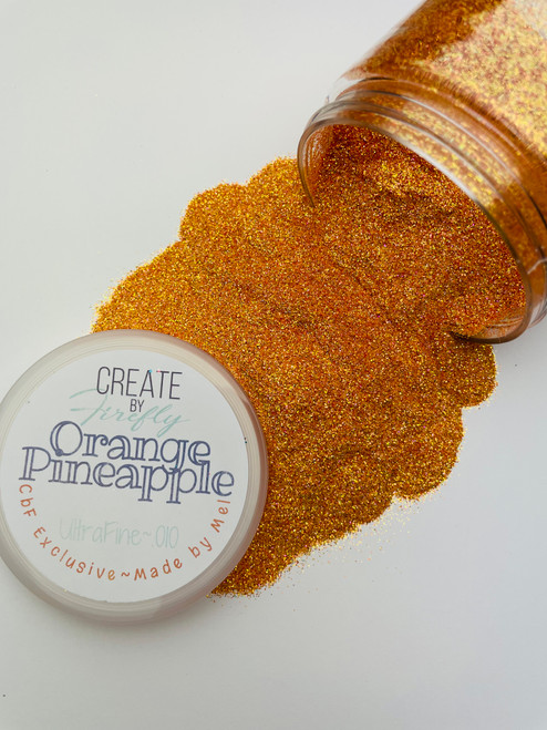 Florida Orange - Orange Glitter 1 oz Jar ($8.50)